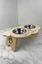 Ver imagem 2 de Comedouro Elevado Ergonômico – Cachorro - Pé Médio 50x28x14