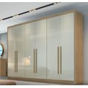 Ver imagem 1 de Guarda Roupa Casal 6 Portas 8 Gavetas Himalaia Móveis Novo Horizonte - Cumaru Fendi