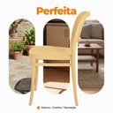 Ver imagem 3 de Kit 4 Cadeiras de Jantar Roma Plástico Bege Oficial Webshop