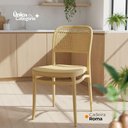 Ver imagem 2 de Kit 4 Cadeiras de Jantar Roma Plástico Bege Oficial Webshop