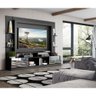 Estante com Suporte TV 65" Portas c/ Espelho Oslo Multimóveis V3382 - 7