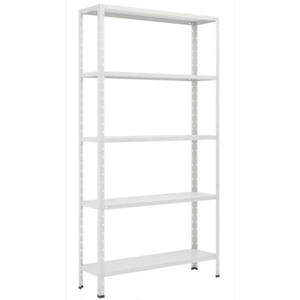 Estante Aço 5 Prateleiras Bipartida W3 Cor:branca