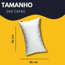 Ver imagem 4 de Capa de Almofada Retangular Minimalista 03 50x30 - Id Decor