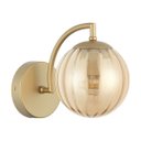 Ver imagem 1 de Arandela Liz Globo 1xe27 Bivolt Dourado Deluxe