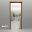 Ver imagem 2 de Portão de Proteção Sanfonado de PVC 82cm x 73cm Pet Dogdoor Bcf Branco