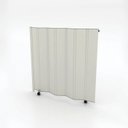 Ver imagem 1 de Portão de Proteção Sanfonado de PVC 82cm x 73cm Pet Dogdoor Bcf Branco