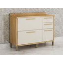 Ver imagem 2 de Balcão Cozinha 3 Portas 2 Gavetas 120cm Torino Valdemoveis