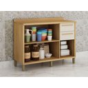 Ver imagem 3 de Balcão Cozinha 3 Portas 2 Gavetas 120cm Torino Valdemoveis