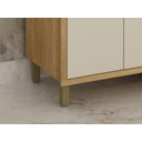 Ver imagem 4 de Balcão Cozinha 3 Portas 2 Gavetas 120cm Torino Valdemoveis