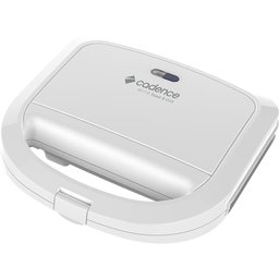 Sanduicheira Elétrica Cadence Toast & Grill Branca - 127V - 2 Sanduicheira Elétrica Cadence Toast & Grill Branca - 127V - 2