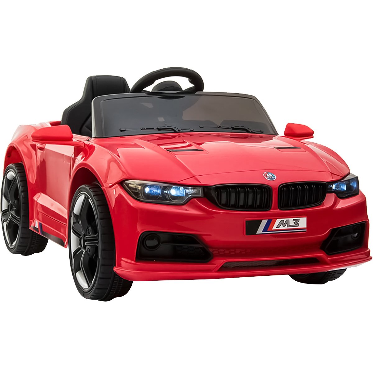 Carro Eletrico Infantil BMW S4 Rosa com Controle Remoto 12V - Maçã
