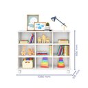 Ver imagem 3 de Nicho Organizador Maia c/ 9 Gavetas Branco