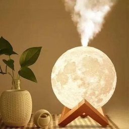 Umidificador Lâmpada Lua Difusor de Aroma Ar Ultrassônico - 2