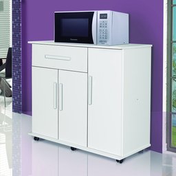 Balcão de Cozinha Mônaco Branco - Amélia Móveis - 2