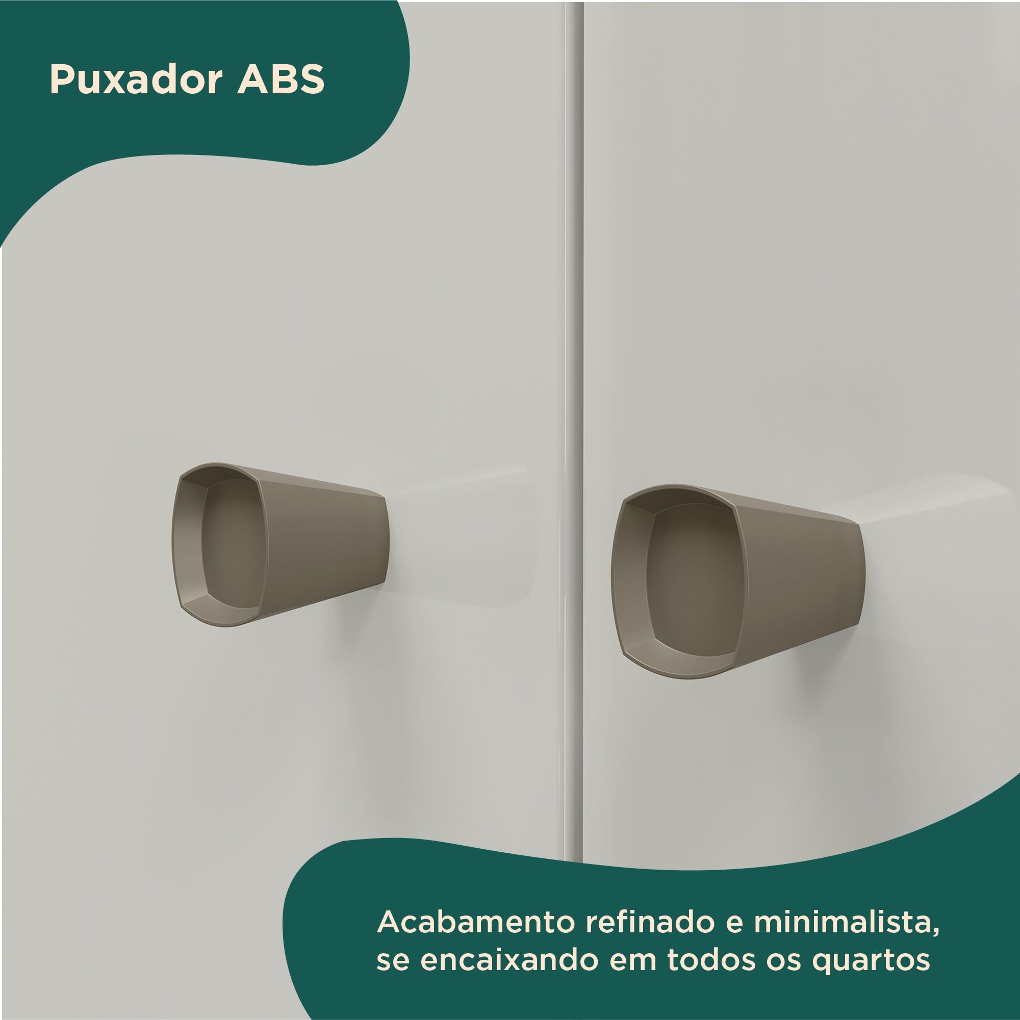 Guarda Roupa Casal 4 Portas 2 Gavetas Mônaco Espresso Móveis - 10