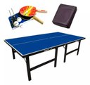 Ver imagem 1 de Mesa de Ping Pong Oficial Mdp 15mm Klopf 1001 + Kit Completo Ping Pong Klopf 5030 + Capa
