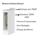 Ver mais imagens de Bancada e Balcao Gourmet 146 Cm Ce817 Americana Branco Calcare Henn