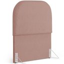 Ver imagem 7 de Cabeceira Cama Box 100cm Lanna com Puff Recamier Doha W01 Linho Rosê - Lyam Decor