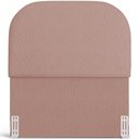 Ver imagem 4 de Cabeceira Cama Box 100cm Lanna com Puff Recamier Doha W01 Linho Rosê - Lyam Decor