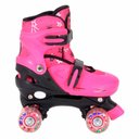 Ver imagem 2 de Patins Quad com Acessórios - Ajustável - 34 a 37 - M - Rosa - Dm Radical