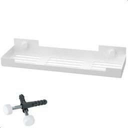 Porta Shampoo Suporte Organizador para Banheiro Branco F.elg - 3