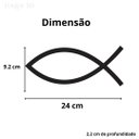Ver imagem 3 de Estatueta Peixe - Decoração Imagem Religiosa, Artigo Casa, Enfeite de Mesa - Cor: Branco
