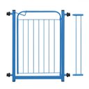 Ver imagem 3 de Portão Portãozinho 69cm Pet Portátil Dobrável Azul com Prolongador