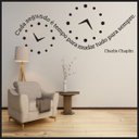 Ver imagem 3 de Adesivo de Parede Decorativo Frase Cada Segundo - Charlie Chaplin