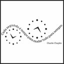 Ver imagem 4 de Adesivo de Parede Decorativo Frase Cada Segundo - Charlie Chaplin