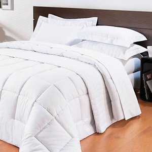 Edredom Casal 260x240cm Percal 200 Fios Pratic Bernadete Casa