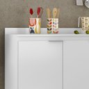 Ver imagem 2 de Tampo para Balcão de Cozinha 148cm Mdp Z34 Branco - Mpozenato