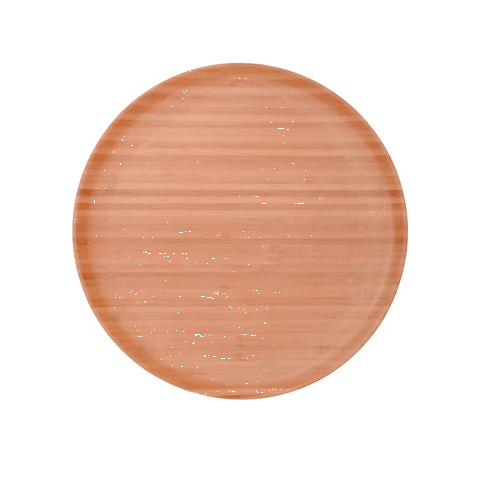 Jogo com 4 Pratos Bambu 27 cm Ecokitchen Mimo Style BM22296