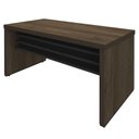 Ver mais imagens de Conjunto Escritório 3 Peças Mesa 158cm Corp A06 Charuto-preto - Mpozenato