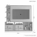 Ver imagem 3 de Estante Home para TV até 60 Polegadas 2 Portas Extremo JCM Móveis