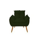 Ver imagem 3 de Kit 02 Poltronas Decor. Opala Pés Palito Sala Verde