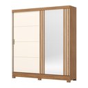 Ver imagem 2 de G. Roupa 2 Pts. Desliz. C/ Espelho Nature/offwhite B352 - Briz