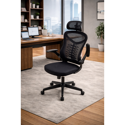 Cadeira Escritório Presidente Ergonômica Gogo Premium Chair Go200 Original Luxo - Preta