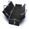 Kit Capa Pet Protetor Banco Traseiro Azul e Luva Tira Pelo Cão Duke e Dixie - 3
