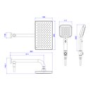 Ver imagem 5 de Chuveiro Deca Flex Max 2086.c.des de Parede com Desviador Cromado