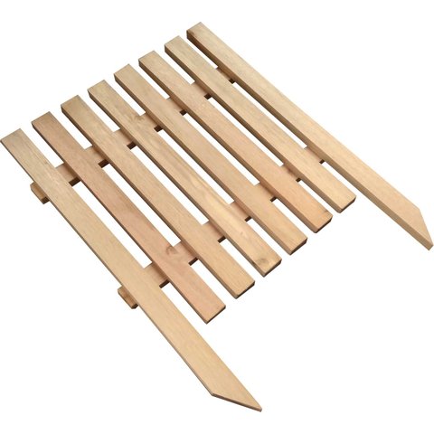 Cerca Cerquinha Jardim Horta Decoração Modular 50x65 Cm com Pintura Neonx:osmocolor Castanheira S Tr