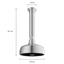 Ver imagem 4 de Chuveiro de Teto com Tubo 12,4cm Acqua Plus 1990.c.tet Cromado Deca