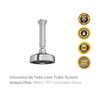 Chuveiro de Teto com Tubo 12,4cm Acqua Plus 1990.c.tet Cromado Deca - 2