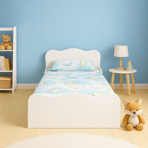Cama Montessoriana Juvenil Sonhar Mdf P/ Colchão 148x68 Cm