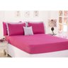 Jogo de Lencol Poa Queen Size 04 Pecas Pink - 1
