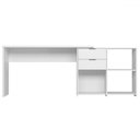 Ver imagem 3 de Mesa para Escritório 2 Gavetas Golfo Branco - Pnr Móveis