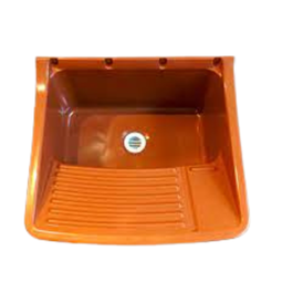 Kit Tanque Plástico Cor Caramelo 15 Litros com Válvula Sifão - 1
