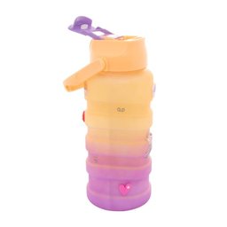 Garrafa Squeeze Lyor Wave Amarela e Roxa C/ Adesivos 2l 5898 - 3