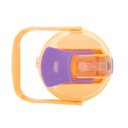 Ver imagem 4 de Garrafa Squeeze Lyor Wave Amarela e Roxa C/ Adesivos 2l 5898