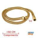 Ver imagem 1 de Flexível Gás 150 Cm X 1/2" - FG121500