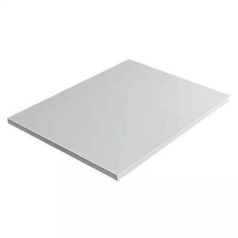 Prateleira Tampo Mesa Mdf 15mm Branco100x100cm sem Suporte